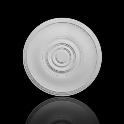 Stuck Rosette R-39 – Moderne Deckenrosette aus Gips Ø 700 mm