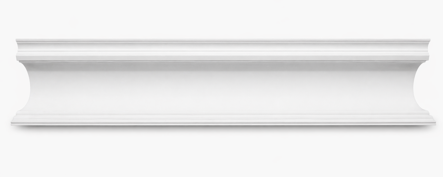 Stuckleiste C-36 – Deckenleiste aus Gips 250x160 mm