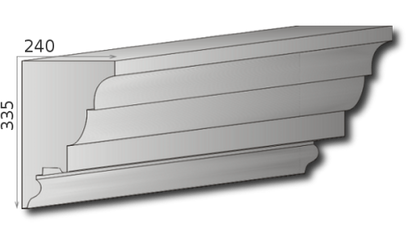 Fassadengesims G-01 A - 335