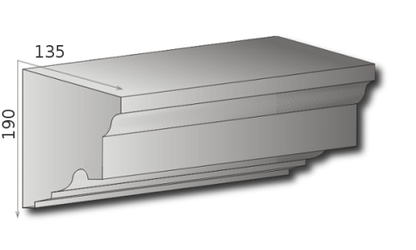 Fassadengesims G-05 A - 190