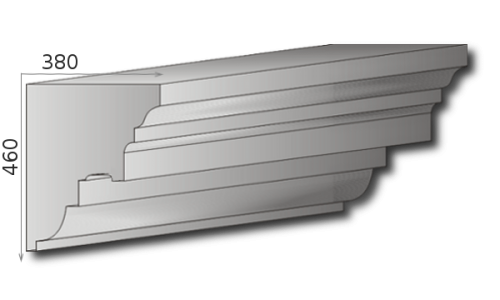 Fassadengesims G-06 A - 460