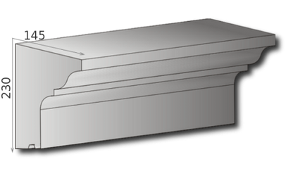 Fassadengesims G-07 A - 230
