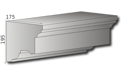 Fassadengesims G-08 A - 195