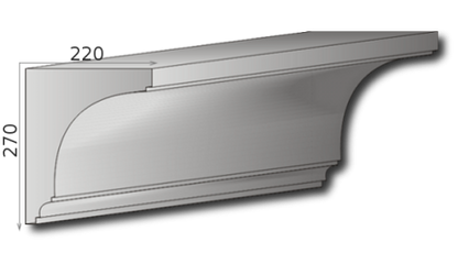 Fassadengesims G-10 A - 270