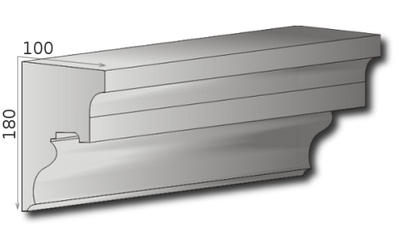 Fassadengesims G-11 A - 180
