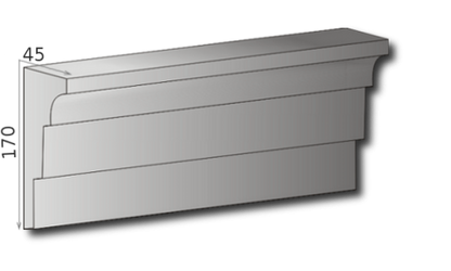 Fassadengesims G-12 A - 170