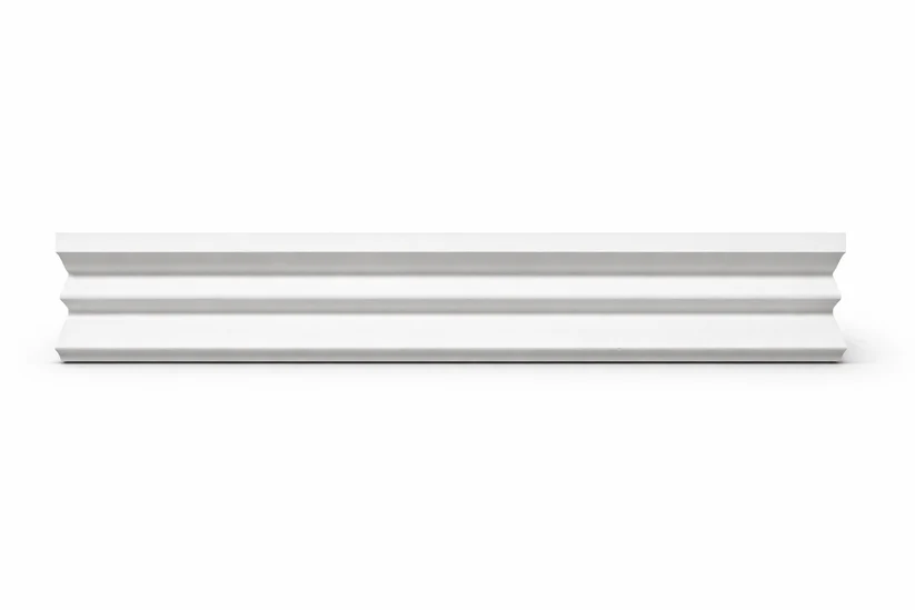 Stuckleiste C-17 – Deckenleiste aus Gips 55x55 mm