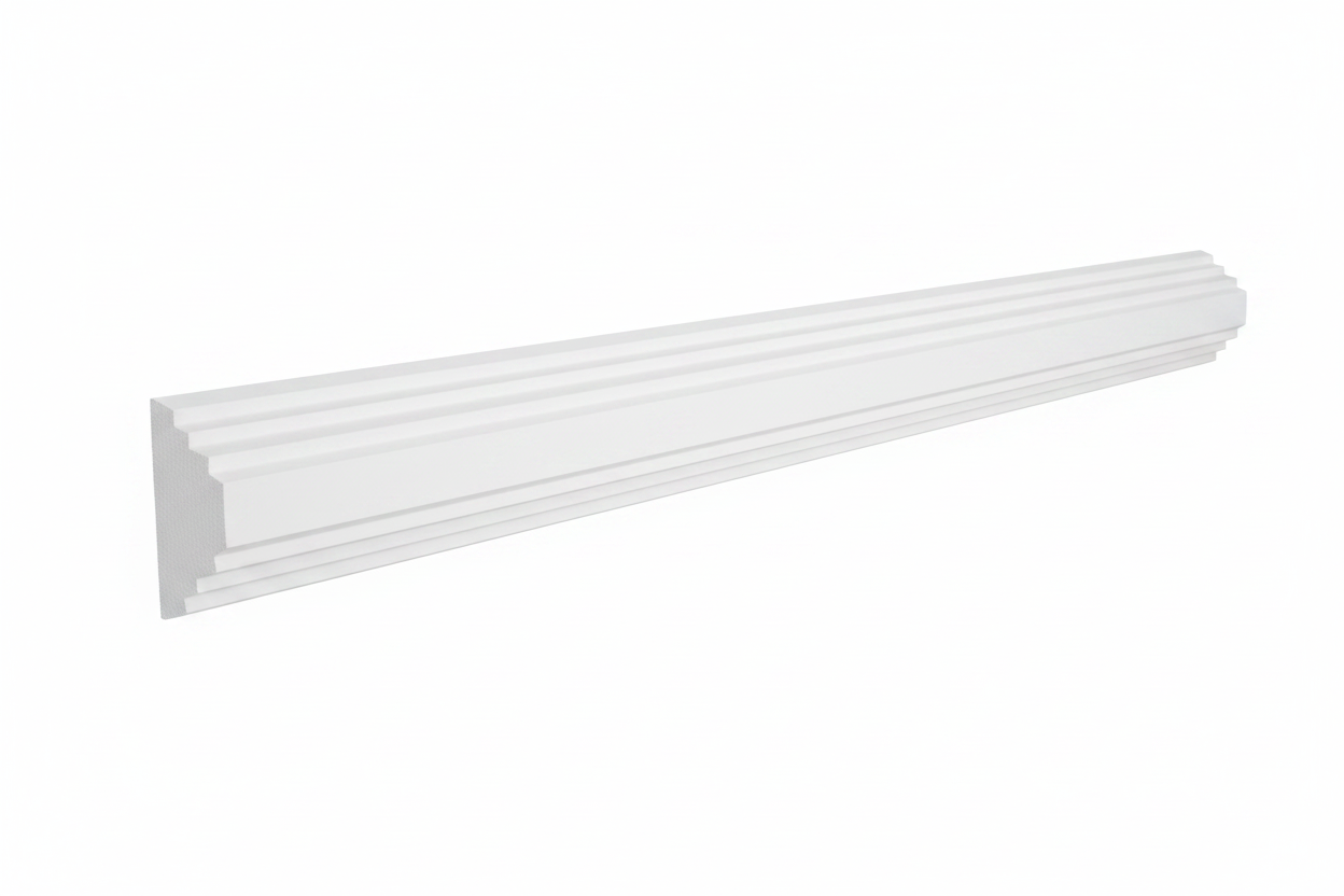 Stuckleiste LP-25 – Wandleiste aus Gips 55x25 mm