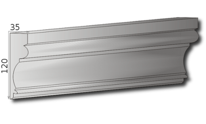 Fassadenleiste L-11 120x35 A Fassadenprofil