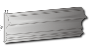 Fassadenleiste L-13 A 150x37 Fassadenprofil