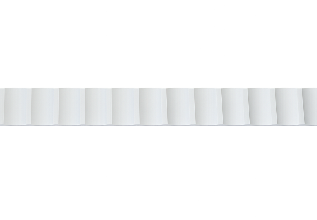 Stuckleiste LP-27 – Wandleiste aus Gips 80x23 mm