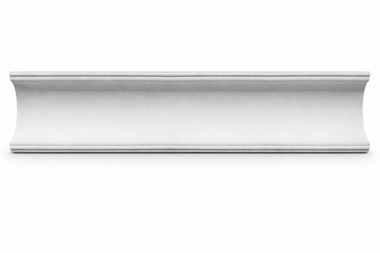 Stuckleiste P-06 – Deckenleiste aus Gips 90x90 mm