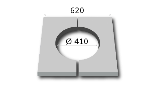 Obere Platte 40 ½ B