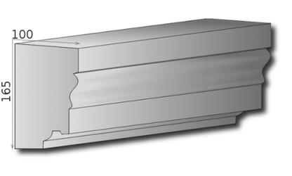 Fensterbank P-01 A 165