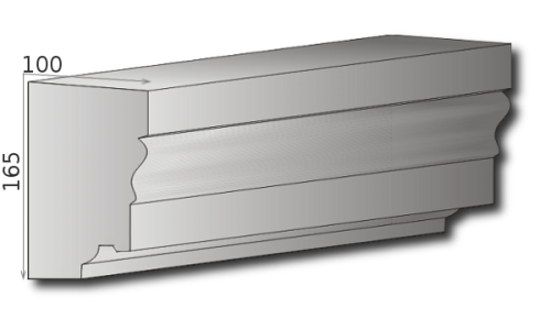 Fensterbank P-01 A 165