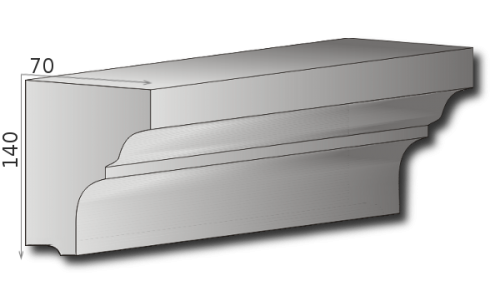 Fensterbank P-03 A 70