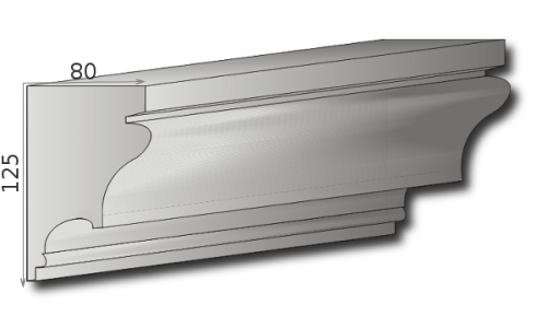 Fensterbank P-08 A 125