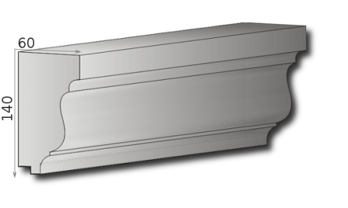 Fensterbank P-15 A 140