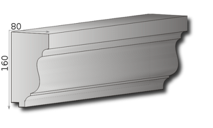 Fensterbank P-15 A 160