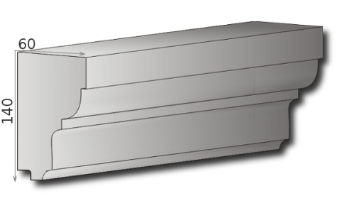 Fensterbank P-16 A 140