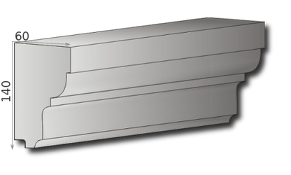 Fensterbank P-16 A 140