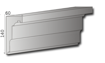 Fensterbank P-20 A 140