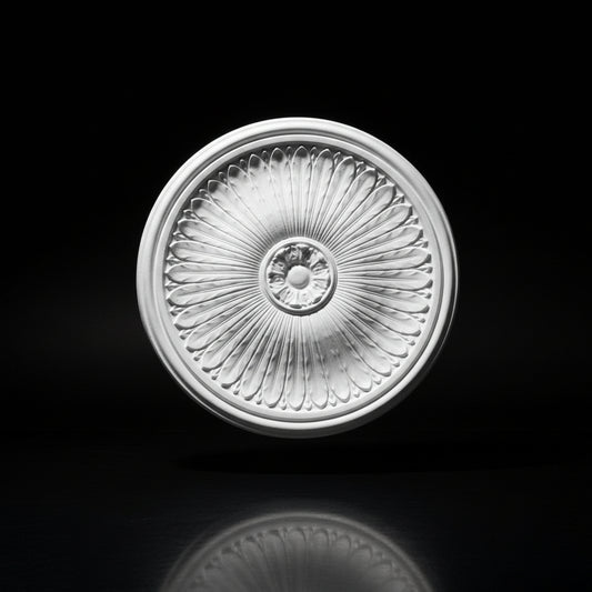 Stuck Rosette R-12 – Deckenrosette aus Gips Ø 610 mm