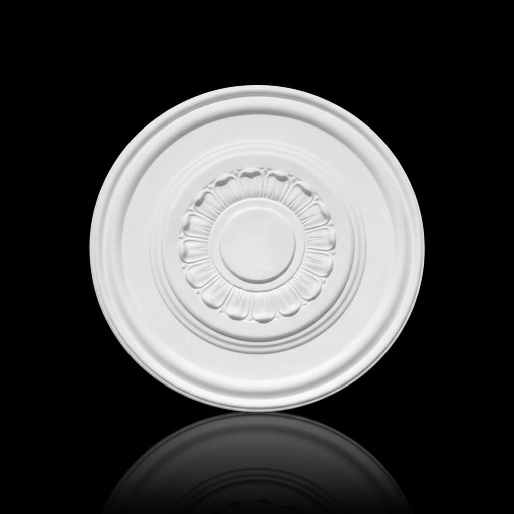 Stuck Rosette R-13 – Deckenrosette aus Gips Ø 500 mm