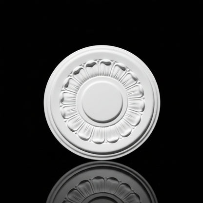 Stuck Rosette R-14 – Deckenrosette aus Gips Ø 310 mm