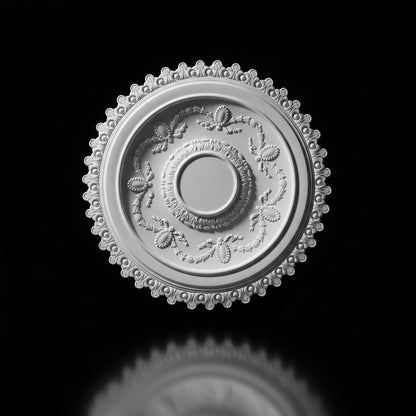Stuck Rosette R-02 – Deckenrosette aus Gips Ø 700 mm