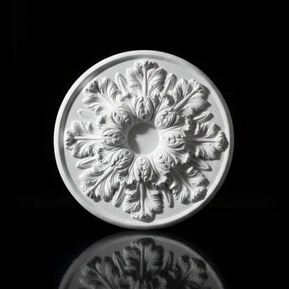 Stuck Rosette R-23 – Akanthus-Deckenrosette aus Gips Ø 640 mm