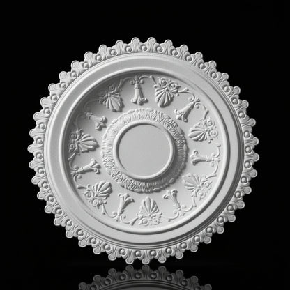 Stuck Rosette R-04 – Deckenrosette aus Gips Ø 700 mm