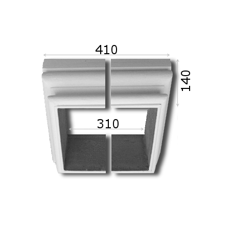 Kopf/Basis EKB A 30x30 S ½