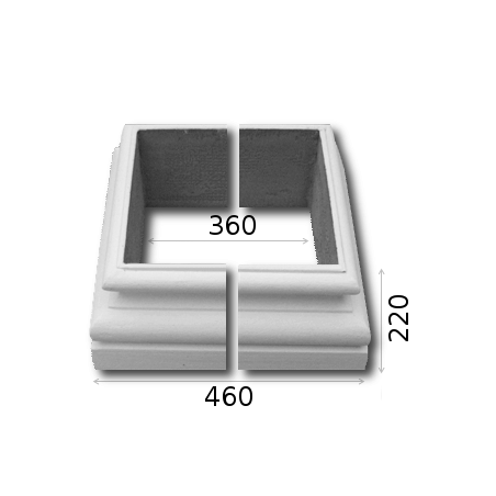 Kopf/Basis EKB A 35x35 B ½