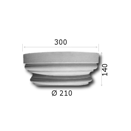 Kopf/Basis KB A 20 ½ S