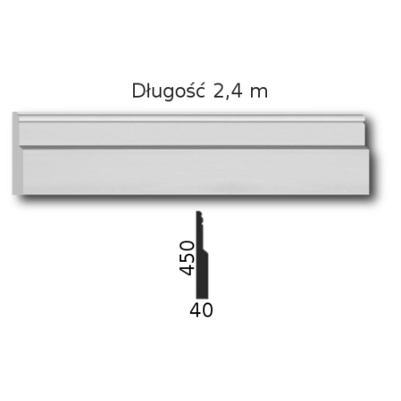 Stuck Gesims G-8