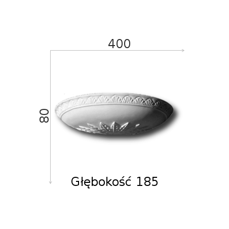 Stuck Wandlampe LA-03