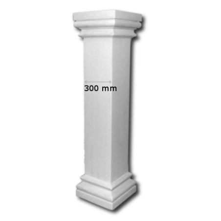 Halbsäule für Fassade   ESA 30x30 G ½
