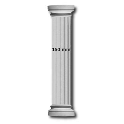 Halbsäule für Fassade   SA 15 K 1/2