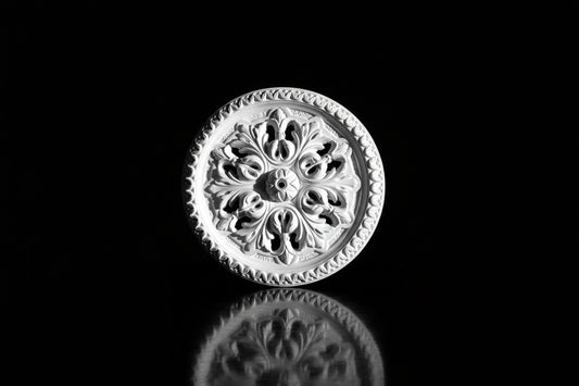 Stuck Rosette R-18 – Deckenrosette aus Gips Ø 355 mm